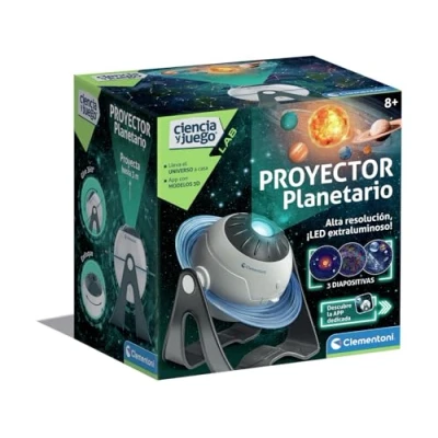 Afbeelding van Clementoni Ruimteprojector, interactief planetarium, leer astronomie in je kamer, app met augmented reality en nieuwsgierigheid van het zonnestelsel, kinderen vanaf 8 jaar 55564