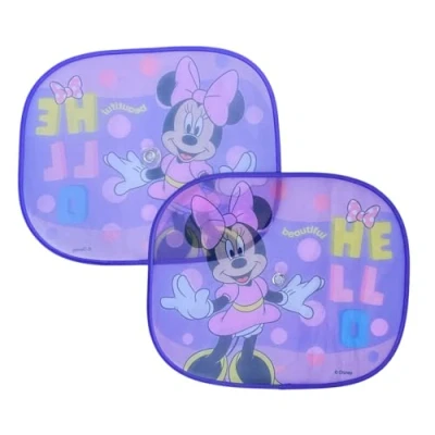 Afbeelding van Zijdelingse zonneschermen voor kinderen Minnie Disney paar 44 x 35 cm UV bescherming