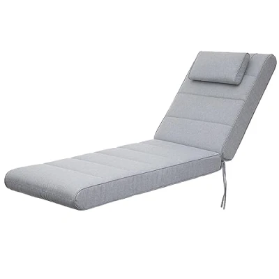 Afbeelding van HOBBYGARDEN Outdoor/indoor, zitkussen, tuinmeubelenkussen, voor stoelen of ligstoelen, bank, 204 x 60 10 cm, as