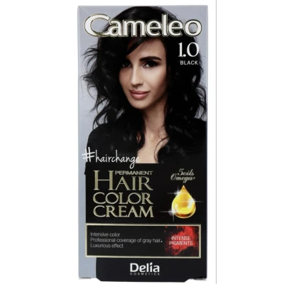Afbeelding van Cameleo Creme Permanente Kleuring 1.0 Zwart