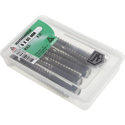 Afbeelding van Deltafix houtdraadbout r.v.s. a2 6 x 70 mm din 571 15 st.