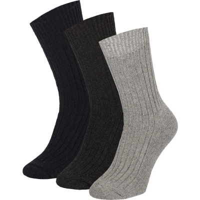 Afbeelding van Apollo Noorse wollen Werksokken met badstof zool Multi color Maat 39/42 heren Warme sokken 39 42 Naadloze