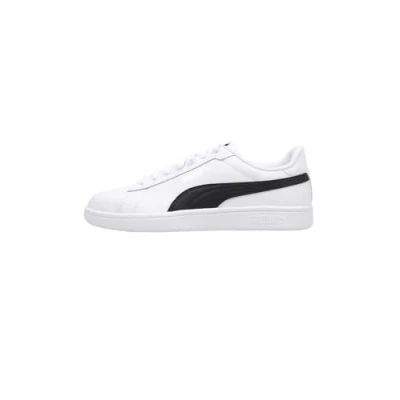 Afbeelding van Puma Smash 3.0 Sneakers laag White black gold, Maat: 42, gold Leer en imitatieleer