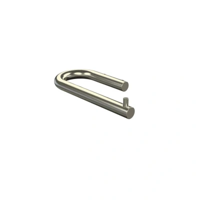 Afbeelding van Waterevolution Flow Toiletrolhouder U vorm zonder klep PVD geborsteld light gold A130BWGE