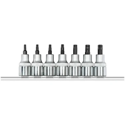 Afbeelding van Dopsleutelschroevendraaier 1/2op rail 7 delig R62458107 GedoreRed