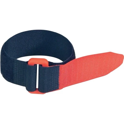 Afbeelding van FASTECH® F101 25 240 Klittenband Met riem Haak en lusdeel (l x b) mm Zwart, Rood 5 stuk(s)