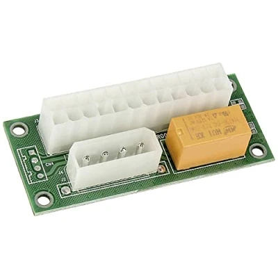 Afbeelding van Kolink Mining/Rendering Adapter (24 PIN ATX naar Molex 4 PIN)