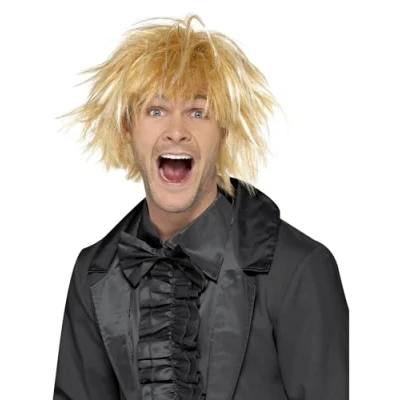 Afbeelding van Smiffys 90s Messy Surfer Guy Blonde Pruik Wit
