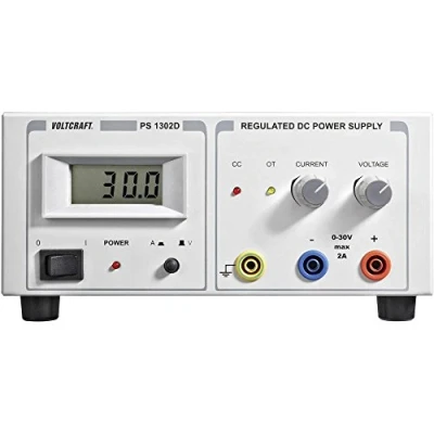 Afbeelding van VOLTCRAFT PS 1302 D Labvoeding, regelbaar 0 30 V/DC 2 A 60 W Aantal uitgangen: 1 x