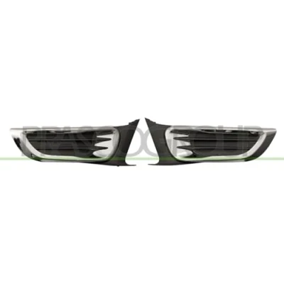 Afbeelding van PRASCO CI7052122 Bumper Grill Voor CITROËN: C3 Picasso