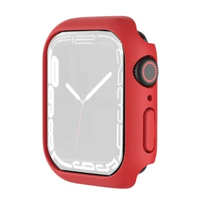 Afbeelding van Apple Watch 41mm Hard case (open front) Rood Geschikt voor