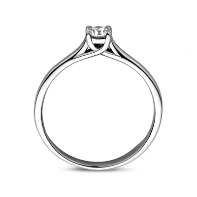 Afbeelding van Aanzoeksring Diamant 0.20ct H Si