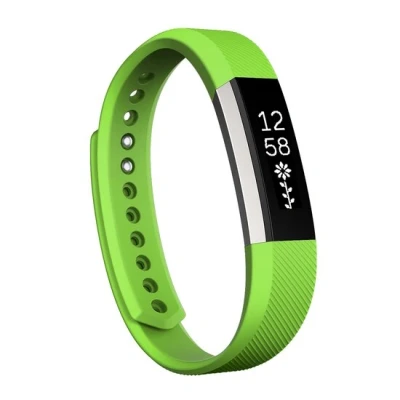 Afbeelding van Fitbit Alta siliconen bandje, Maat: Small, Lengte: 18.5CM Groen
