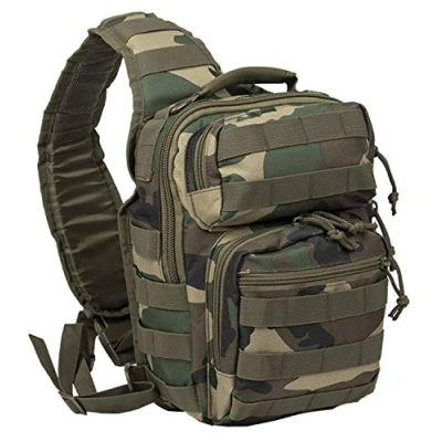 Afbeelding van Mil Tec Uniseks rugzak Assault, woodland, Eén maat, Casual