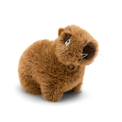 Afbeelding van Knuffel Capybara Capy Barbara 17cm bruin Zacht speelgoed gemaakt van pluche, schattig pluchen knuffeldier om mee te knuffelen en spelen, voor kinderen volwassenen
