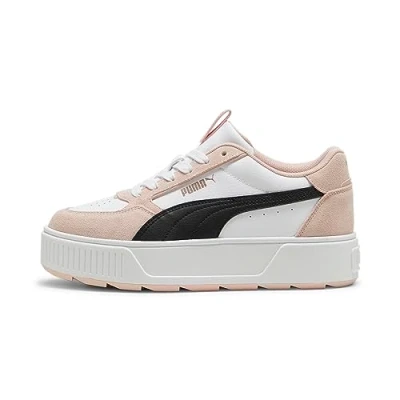 Afbeelding van Puma Karmen Rebelle sneakers wit/zwart/roze
