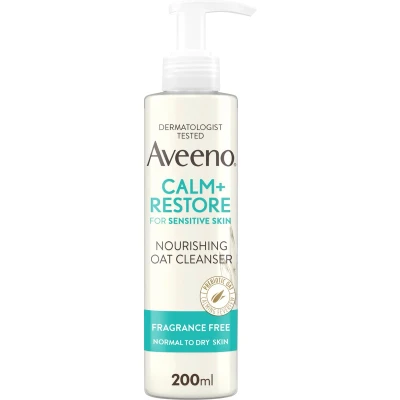 Afbeelding van AVEENO FACE CALM + RESTORE NOURISHING OAT CLEANSER