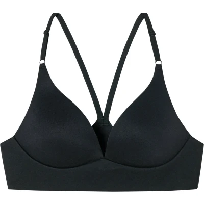 Afbeelding van Schiesser Lounge BRA Microfaser Racerback Invisible SOFT Tshirt BH, Dames, Maat: 70B, Schwarz