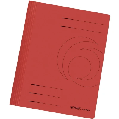 Afbeelding van Herlitz Easy Orga Snelhechtmap A4 Karton Rood 1 stuk(s)