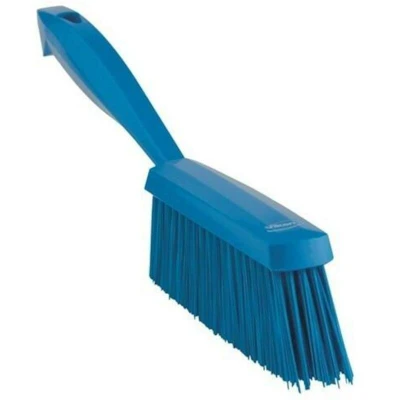 Afbeelding van Vikan handveger 330 mm, medium, blauw, Geschikt voor Veehouderij