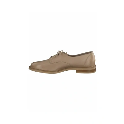 Afbeelding van Paul Green Veterschoenen Prime calf sand, Dames, Maat: 37, sand Leer
