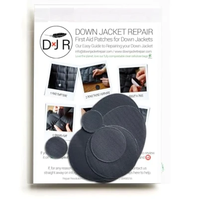 Afbeelding van Reparatiepatches voor donsjassen: eenvoudig te gebruiken, voorgesneden, zelfklevend, zachte, waterdichte stof, scheurbestendige nylon stofpatches kleding, donsjack patches,