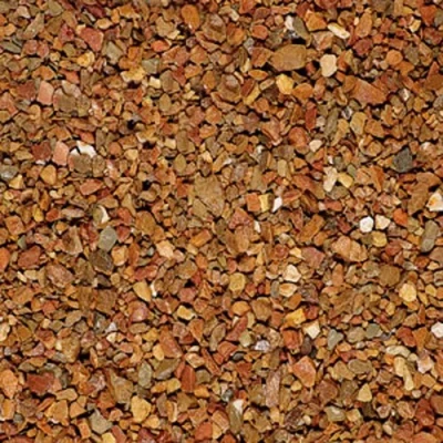 Afbeelding van 35 stuks! Grauwacke split bruin/rd 8/16 mm 20 kg Gardenlux