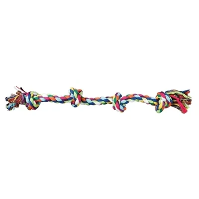Afbeelding van Trixie Flostouw 4 Knoop Assorti 54 CM