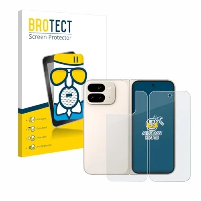 Afbeelding van BROTECT Screenprotector voor Google Pixel 9 Pro Fold (Voor+Achter) Folie Beschermfolie Beschermglas matte