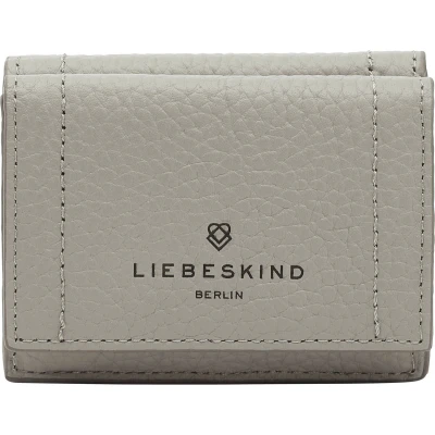 Afbeelding van LIEBESKIND BERLIN Leren Portemonnee Geri Lillian Wallet Titan Grijs
