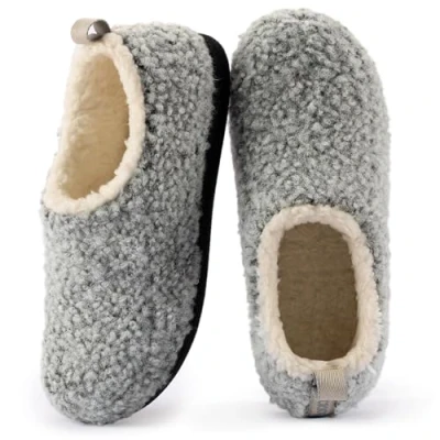 Afbeelding van RockDove Nomad pantoffels voor dames met traagschuim, lichtgrijs, 39/40 EU