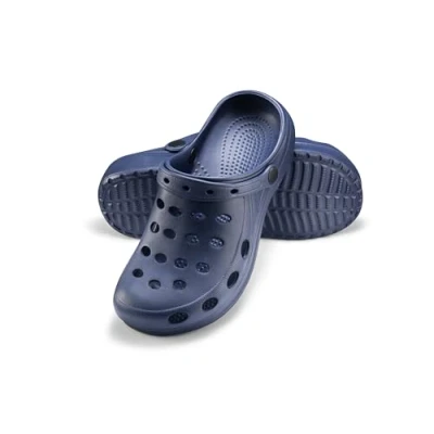 Afbeelding van ESTRO Klompen Heren Tuinklompen Dames voor Unisex Sanitaire Tuinschoenen Gom Schoenen Zomer A02 (42, Donkerblauw)