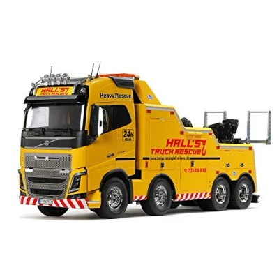 Afbeelding van TAMIYA 56362 1:14 Volvo FH16 Truck 8x4, bouwpakket, RC truck, afstandsbediening, vrachtwagen, constructie speelgoed, modelbouw, knutselen