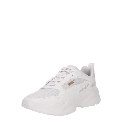 Afbeelding van PUMA Dames Cassia 2.0 Sneaker, Wit Goud Wit, 3.5 UK, 36 EU