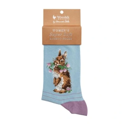 Afbeelding van Wrendale Sokken Konijn &#039;Head Clover Heels&#039; Rabbit Socks