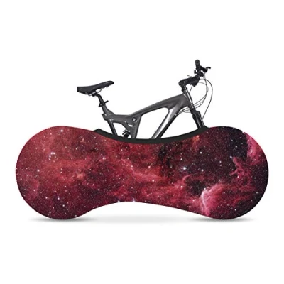Afbeelding van Velo Sock Inpandige fietsenstalling, standaardontwerp „Stardust, ideaal voor 26&quot; 29&quot; fietsen, 3D stretch, machinewasbaar