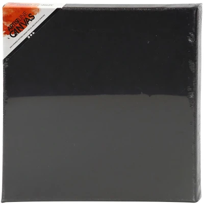 Afbeelding van Creativ Company Artistline Canvas Zwart 30x30cm, 10st.