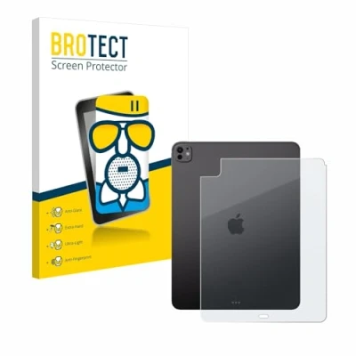 Afbeelding van BROTECT Screenprotector voor Apple iPad Pro 13&quot; WiFi 2024 (Achterkant) Folie Beschermfolie Beschermglas matte