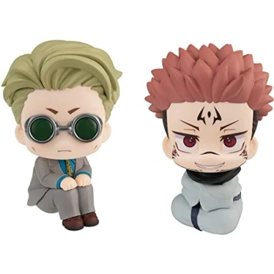 Afbeelding van Megahouse Jujutsu Kaisen beeldjes PVC Look Up Nanami Kento &amp; Sukuna Limited Ver. 11 cm