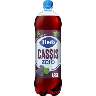 Afbeelding van 6x Hero Cassis Zero 1,25l