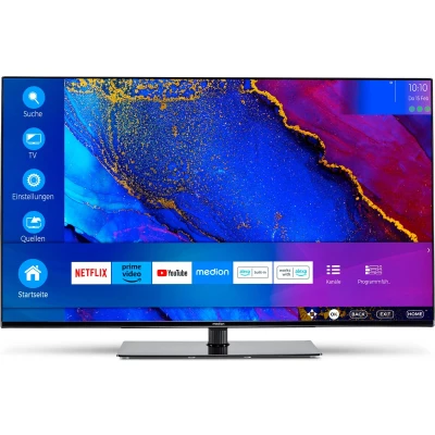 Afbeelding van MEDION X14370 (MD 30706) 108 cm (43 inch) TV (Smart TV, 4K Ultra HD, Dolby Vision HDR, Atmos, Netflix, Prime Video, MEMC, Micro Dimming, Bluetooth, PVR)