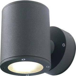 Afbeelding van Slv armatuur sitra wall up down antraciet gx536 2x9w ip44 230365