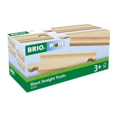 Afbeelding van BRIO Halve rechte rails 33334