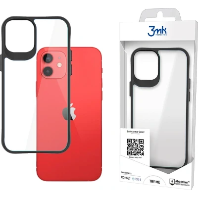 Afbeelding van Apple iPhone 12 Mini 3mk Satin Armor Case+
