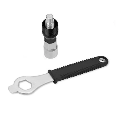Afbeelding van QKURT Fiets Crank Removal Tool Extractor Puller Remover Set met 16mm moersleutel