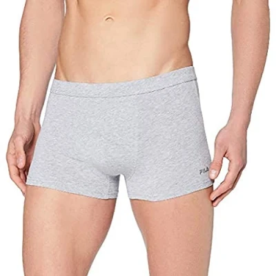 Afbeelding van FILA Herenslips Basic Boxer Grijs katoen Medium Heren