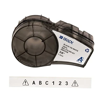 Afbeelding van Brady labeltape 9mm wit 5 8m b439 142800