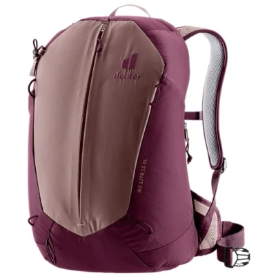 Afbeelding van deuter AC Lite 15 SL Wandelrugzak voor dames, Ashrose cassis, L, Minimalistisch