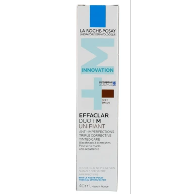 Afbeelding van La Roche Posay Effaclar DUO +M Unifiant Dark Dagcrème Donkere Tint