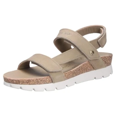 Afbeelding van Panama Jack Selma B29 Sandalen groen Nubuck Dames Maat 36